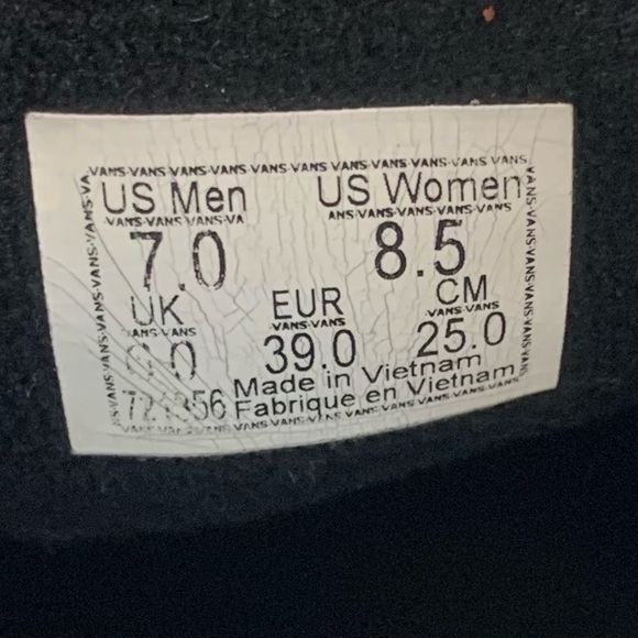 Black/Rainbow Camouflage Glitter VANS old skool Platform shoes womens size 8.5 - Picture 7 of 8